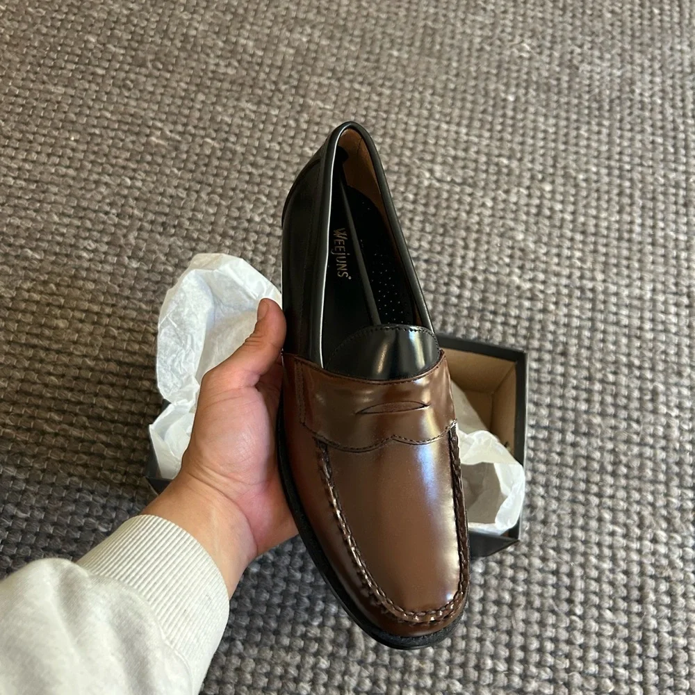 NEW! G.H. Bass “Logan” Colorblock Weejuns Loafers - Picture 1 of 16